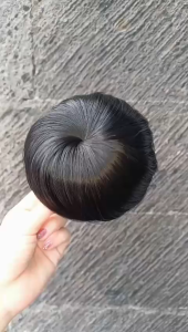 Premium Jepit Rambut Palsu Tebal Sanggul Wanita Wisuda/Undangan Insatant Elegan Ori Berkualitas Clips