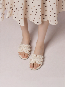 Reemoor | French Retro Pearl Slipper