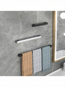 Puncture-free Stainless Steel Towel Rail