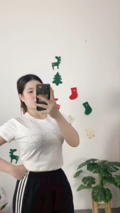 ชุดเซ็ตสุดฮิต เสื้อยืดแขนสั้น+กางเกงยาวสีคุมโทน