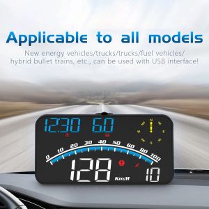 RYSJM | HUD G10 Head up Display for Car Uniserval Digital Speed Meter Gps Speedometer MPH Kmh Projection with Holder Auto Interior Parts