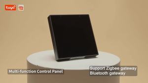 WiFi Tuya Smart Home Inligent Control Panel 4 Built-in zigbee Gateway Linux System Voice Control