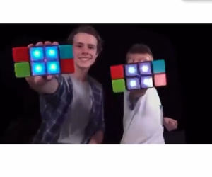 RC-Global Game Electronic Magic Rubik Cube Puzzle Electronic Handheld Game | Flip Slide and Match the colors