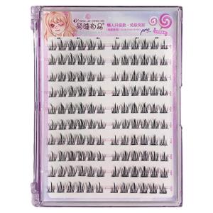 MENGJIESHANGPIN | Upgraded Lazy Sunflower Self-Adhesive Fake Eyelashes High Capacity Glue-Free Artificial Fiber Natural Looking Easy To Use Eyelashes