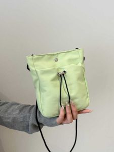 Meria Small Fresh Crossbody Bag Single Root Shoulder Bag Casual Candy Color Polyester Lining Handbag For Youth