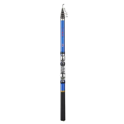 1.5m1.8m 2.1m 2.4m 2.7m 3m Carbon Material Spinning Retractable Telescopic fishing rod Hard tail/soft tail Pen Pole