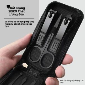 Bộ Kéo Cắt Móng 6 Món Dành Cho Nam Và Nữ Làm Bằng Thép Không Gỉ Dụng Cụ Làm Móng Tay Cầm Tay Cao Cấp Dùng Trong Gia Đình Dụng Cụ Cắt Tỉa & Làm Đẹp