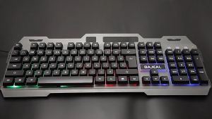 Keyboard dan Mouse mechanical Gaming USB Cable RGB mechanical Komputer Backlit Set Keyboard dan Mouse Gaming Berkabel