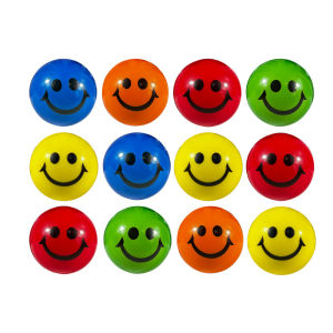 12PCS foam Sponge Decompression Breathable Pressure Ball Soccer Decompression Relaxation Mini Sports Ball Boys Birthday Decorat