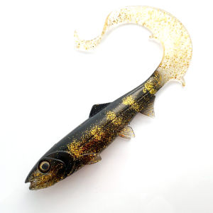 1 Mồi Câu Mềm Dạng Swimbait Có Đuôi Gợn Sóng Dài 17cm/22.5cm Dành Cho Cá Pike Cá Perch Cá Zander Cá Catfish - Mồi Câu Hiệu Quả Cho Cá Săn Mồi Lớn Ở Biển Sông Hồ