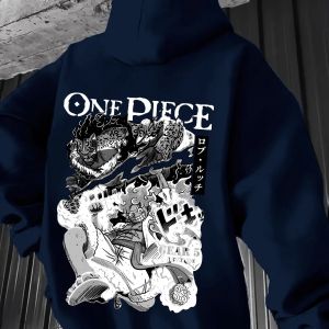 Bandai | Mens New Fashion Autumn Winter Hoodie Casual Daily Drawstring Hooded Sweatshirt with Letter Print and Front Kangaroo Pocket