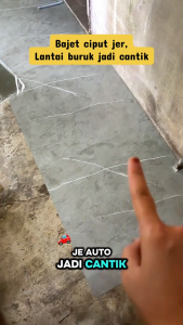 [In Stock] Foam-free PVC floor stickers 60x60cm vinyl flooring marble pattern floor stickers self-adhesive PVC floor stickers