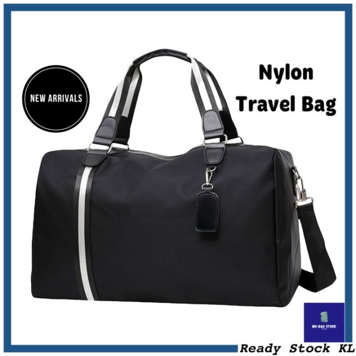 Nylon Travel Bag Besar Beg Bersalin Beg Baju Beg Kampung Duffel Bag Beg Balik Kampung @ Ready Stock KL T0005