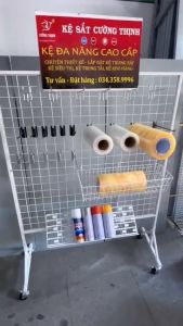 Tặng Kèm Móc Treo Khung Treo ( Cao 1m6 X Dài 1m ) 10 Móc 15cm