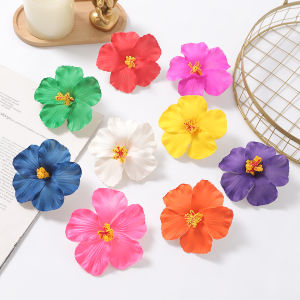 5/10 Chiếc 9.5Cm Nhân Tạo Hoa Lụa Đầu Hoa Cho Trang Trí Nhà Cưới Cô Dâu Phụ Kiện Tóc Dự Tiệc Cung Cấp