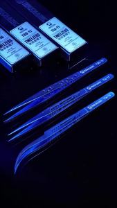 Bộ Nhíp Hợp Kim Titan MECHANIC T3D-11 11/16 Đầu thẳng/cong/3D Dùng Sửa Chữa Mạch Điện Thoại Di Động Kẹp Dây Dẫn