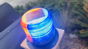 Warning light solar Work & Safety Lights solar light for car blinker light red and blue solar Traffic signal