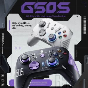 Tay Cầm Chơi Game Không Dây THUNDEROBOT G50S Với Cần Điều Khiển Và Nút Bấm Cảm Ứng Hall Tốc Độ Lấy Mẫu 1000Hz Dành Cho Nintendo Switch PC Android iOS