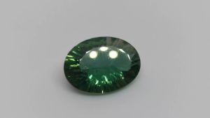 Natural Uruguay Green Amethyst 9.37 Cts. Oval Cut Eye Clean Grade Loose Gemstone