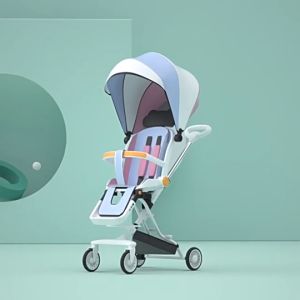 High view lightweight magic baby stroller bidirectional four wheels cart fold Can sit or lie down stroller baby with comfort Prams for travel