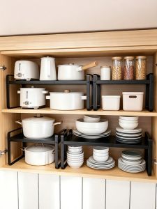 Extendable Layered Storage Rack