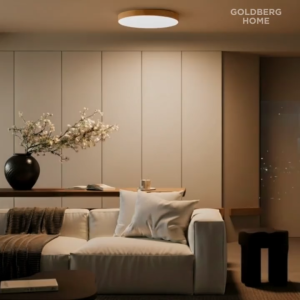 Modern LED Ceiling Light 24W Round Flush Mount Lamp Gold Black White 23/30/40cm Ceiling Lighting for Home Bedroom Hallway