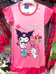 COCO Baby & Kids Character/ Kuromi Long Dress For Girls Fashion Clothing