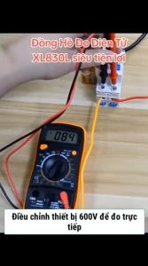 Đồng hồ vạn năng Điện tử kỹ thuật số màn hình LCD XL830L độ chính xác cao (Bán kèm pin 9v) - Điện tử hồng uyên