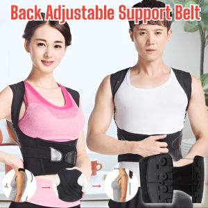 Back Adjustable Support Belt Posture Corrector Back Spine Shoulder Support Belt Strap Humpback Corrector