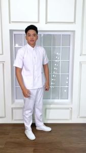 Baju Perawat Lengan Pendek Cewek Perempuan