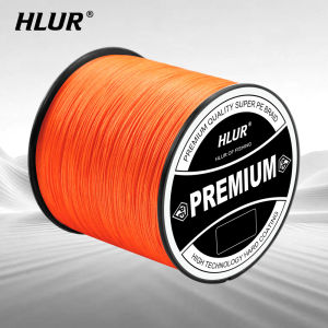HLUR X8 PE woven fishing line 300M 500M tensile strength 20LB-100LB Luya sea fishing line easy to cut water suitable for fishing