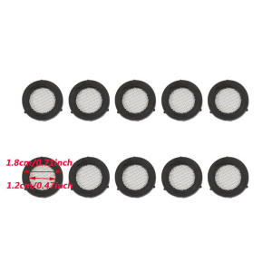 10 Cái Gioăng Cao Su Lọc Vòi Sen 4/6 Inch Kèm Lưới Lọc Gioăng Ống Dẫn Nước Gioăng Thay Thế Vòi Nước Dụng Cụ Lọc Chậu Rửa
