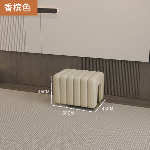 Bed End Stool Bedroom Bedside Clothes Accessible Luxury Classy Designer Couple Bed Cloakroom Bench Sofa Shoe Changing Bench