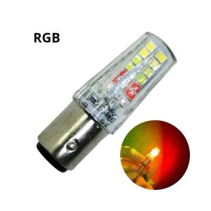 Lampu Stop rem belakang RGB 32 LED Running + Kedip DC 12v Universal semua motor mobil