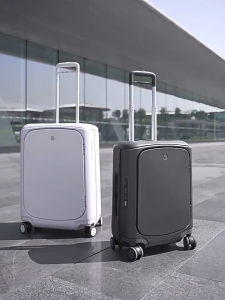 MY 【IN STCOK】MULTICARRY Luggage Carry-On Business Commuter Suitcase Hard Shell PC Material Spinner Wheels Business Travel Bag The boarding pass for business commuting luggage is valid for air travel