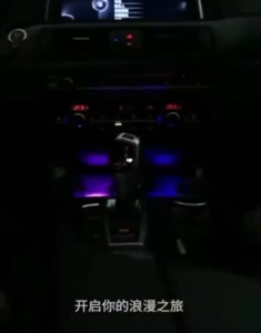 1pc Universal Car LED Light Cup Mat 7 Color Atmosphere Light Lamp Drink Holder Decoration led lampu cup holder pad