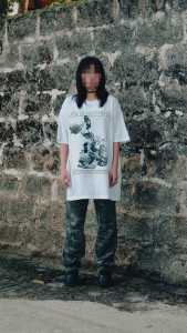 DGRAVE CREATIONS NIHIL WHITE T-SHIRT
