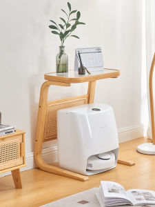 ZHUTING | Movable Wicker Bedside Storage Nightstand
