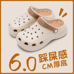 รองเท้าแตะส้นหนาสำหรับผู้หญิง สไตล์หวาน รองเท้าแตะชายหาด ป้องกันการลื่น ป้องกันกลิ่น รองเท้าแตะกลางแจ้ง รองเท้าแตะแบบสวมหัว รองเท้าแตะส้นแบน