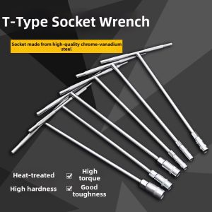 MEISITEKEKE | Extended T-Handle Wrench Set for Vehicle Maintenance