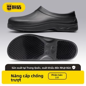 YIIEXAAM | Giày Đầu Bếp Nam Chống Trượt Chống Nước Chống Dầu