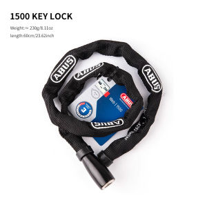 ABUS | ABUS Bicycle Lock Mountain Road Bicycle Lock Chain Lock Portable Mini Lock Childrens Bicycle Lock Anti-Theft Universal Lock