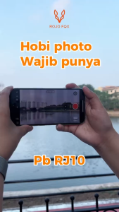 ROJO FOX Powerbank 10000mAh Mini Fast Charging Batik | Type-C & Dual USB | Fast Charging 22.5W | Kabel Type-C Included | Portable & Emergency | LED Display | Garansi Resmi 12 Bulan | RJ10