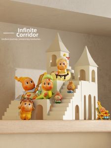 Stair-step Display Organizer For Collectibles with Lighting