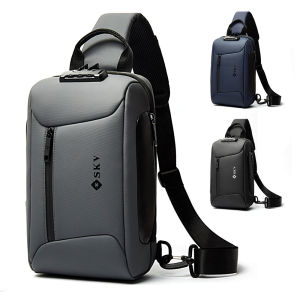 SKV Men Crossbody Bag Man Chest Bag Bum Beg Dada Lelaki Beg Bahu Laki 胸包男 斜挎包男 W20081