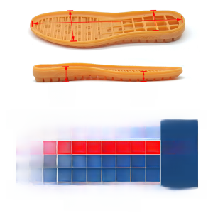 Sole Rubber Material Men Casual Non Slip High Wear-Resistant Sole Shoe Repair Bottom Changing Material Replacement Dimension Shoe Repair Bottom