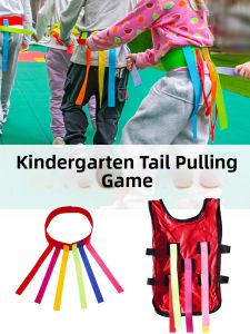 Outdoor Sensory Training Parent-Child Game Toy Tail Game Vest