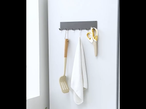 Magnetic Key Holder for FridegStrong Magnetic Hanger Hooks Organizerwith 6 Hooks