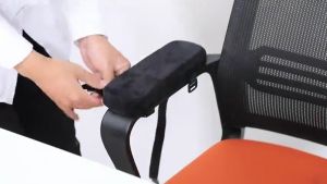 Armrest Pad Slow Rebound Memory Foam Armrest Cushion Pad Office Lift Chair Mat Elbow Rest Cover Wrist Pad