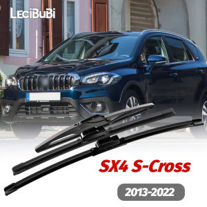 1set Front & Rear Windshield Wiper Blades Windscreen Wipers For Suzuki SX4 S-Cross 2013-2022 2014 2015 2016 2017 Accessories